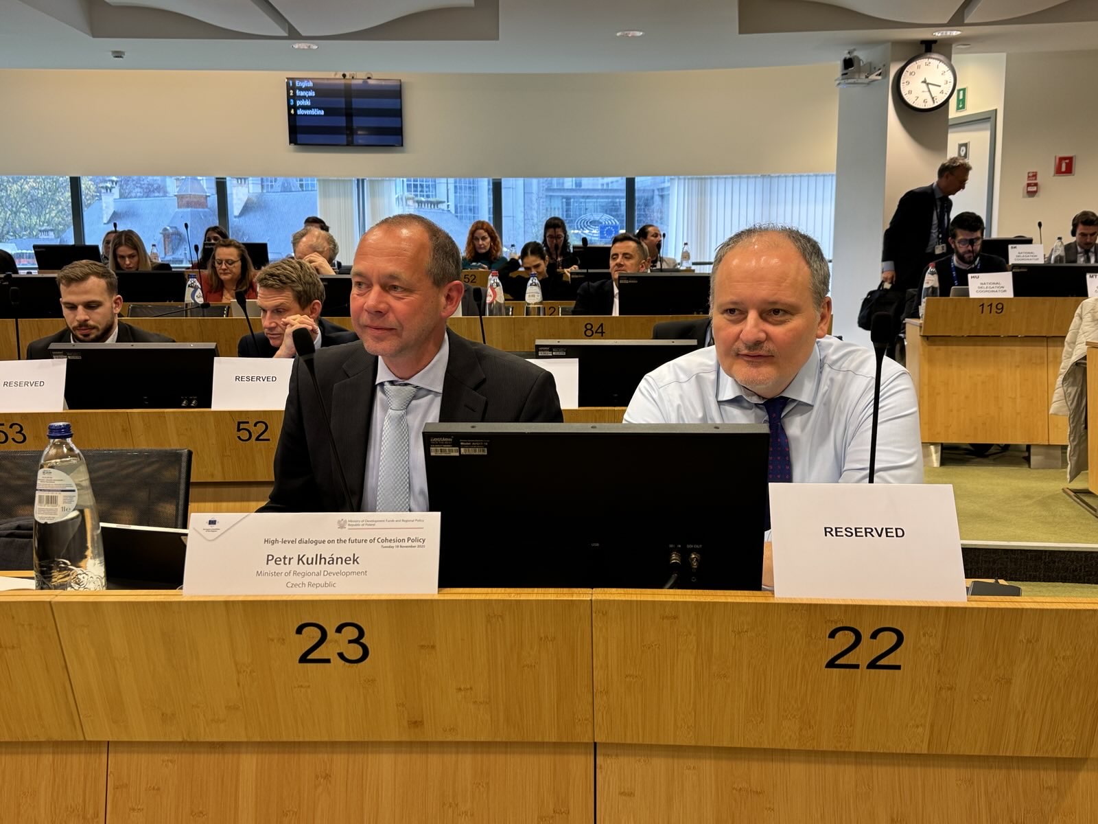 V Bruselu se za účasti ministra Petra Kulhánka uskutečnila rozprava na vysoké úrovni o budoucnosti politiky soudržnosti 