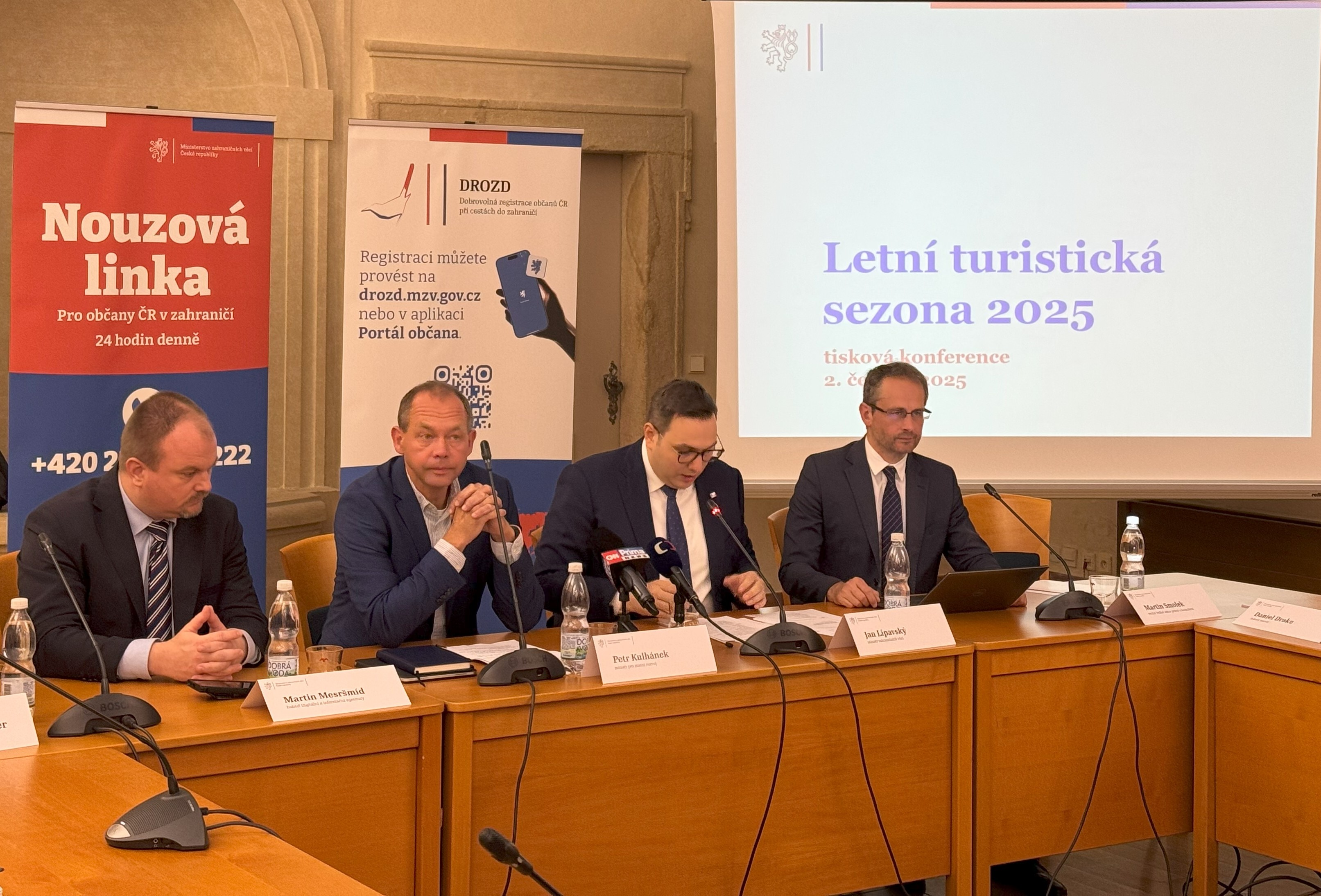 Ministři Lipavský a Kulhánek oznámili novinky nadcházející letní turistické sezóny