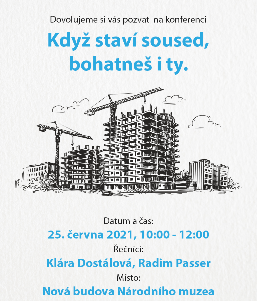 LIVE: Konference - Když staví soused, bohatneš i ty
